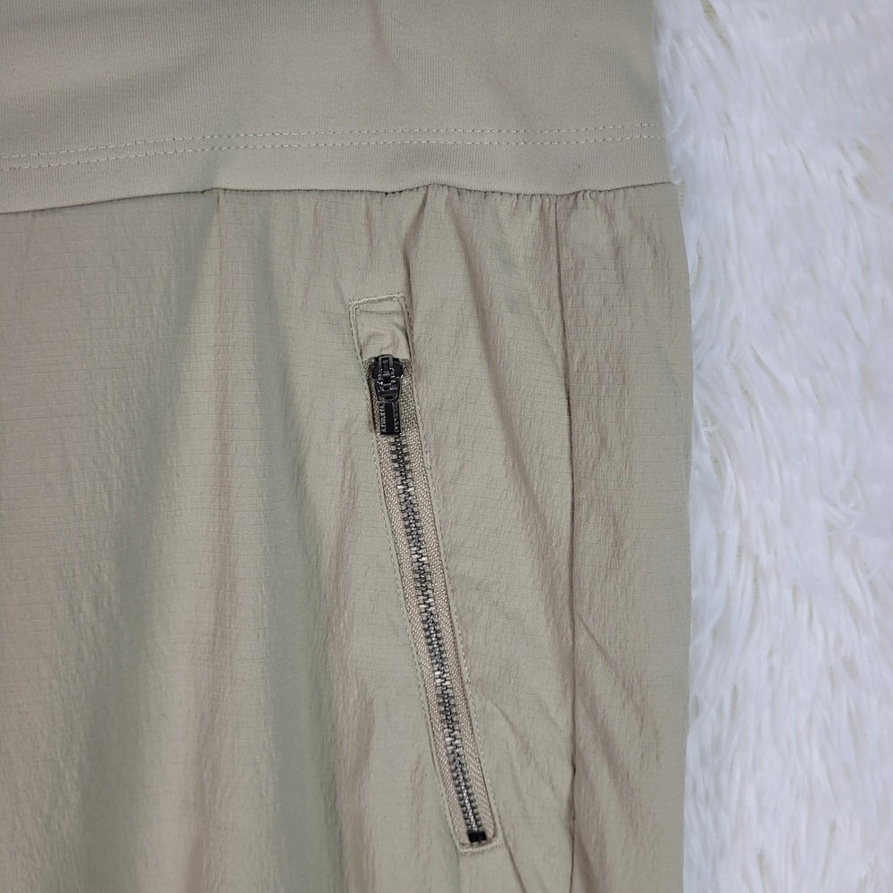 Athleta Trekkie North Jogger Tan Hiking Pants Womens 16 - Picture 2 of 11